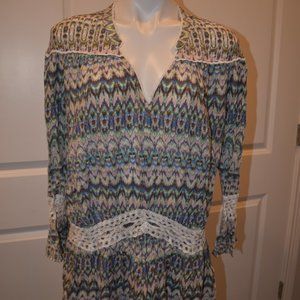 *EUC* Boho mini w sleeves super comfy!!